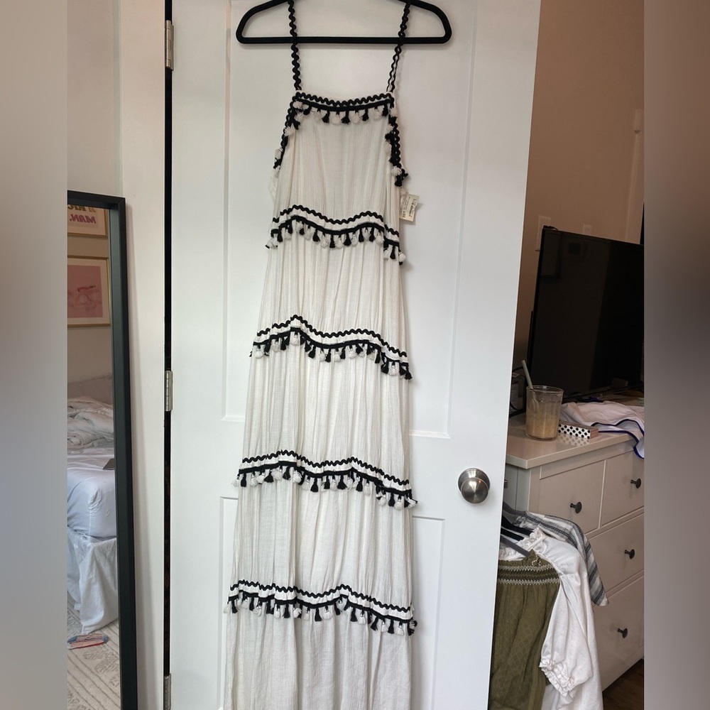 Impeccable Pig Tiered Maxi Dress NWT